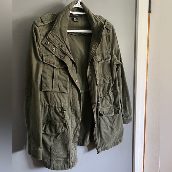 Forever 21 Military Jacket - Picture 2 of 8